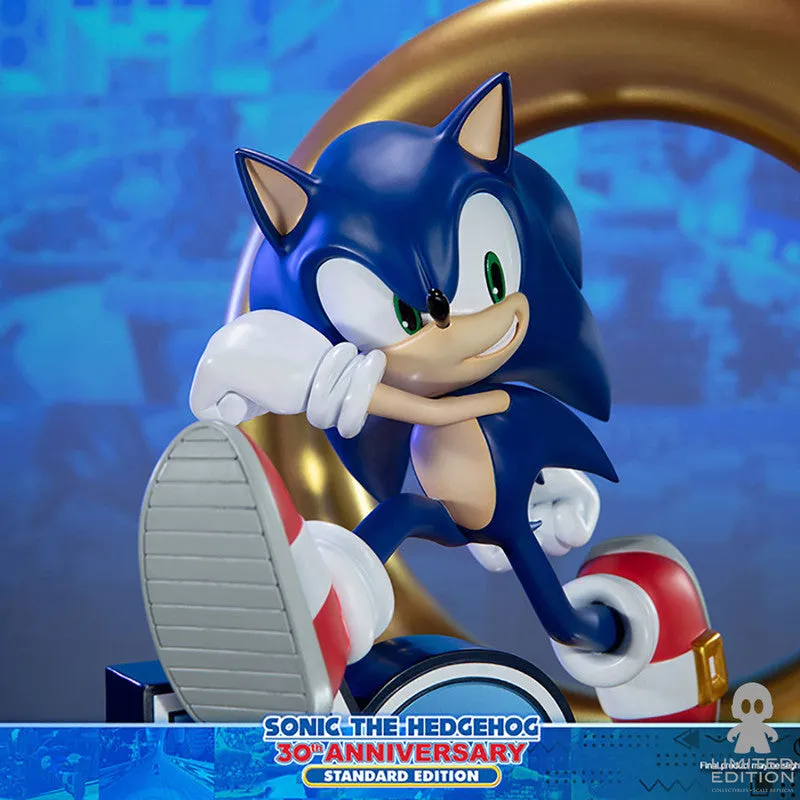 First 4 Figures Estatua Sonic The Hedgehog 30Th Anniversary Sonic The Hedgehog By Sega - Limited Edition