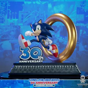 First 4 Figures Estatua Sonic The Hedgehog 30Th Anniversary Sonic The Hedgehog By Sega - Limited Edition