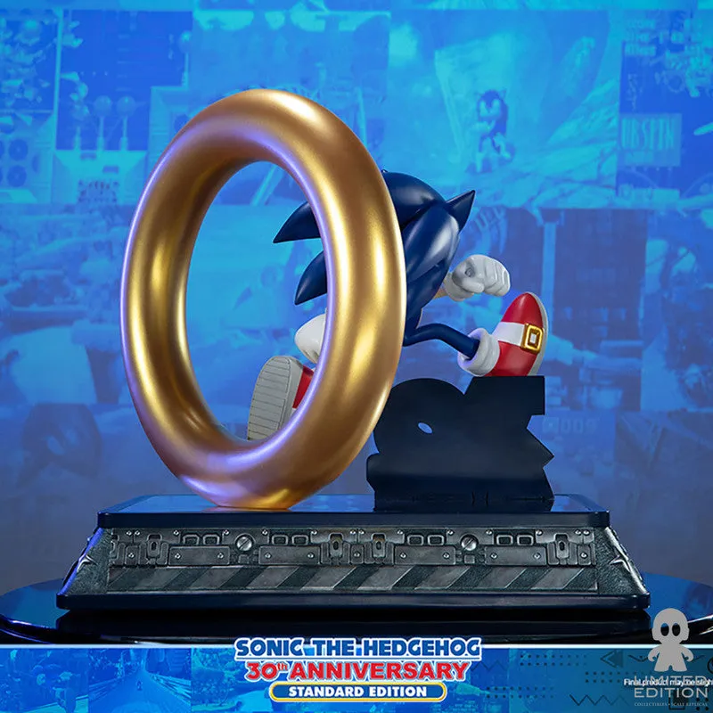 First 4 Figures Estatua Sonic The Hedgehog 30Th Anniversary Sonic The Hedgehog By Sega - Limited Edition