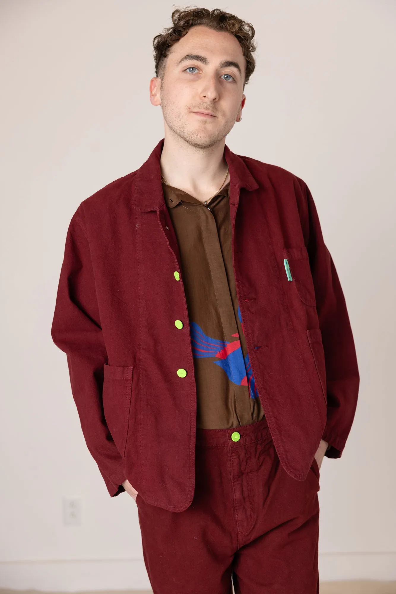 Forager Coat - Wine