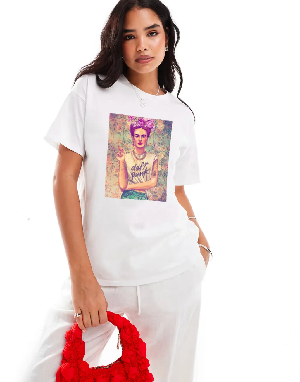 Frida Kahlo - Daft Punk Tank Top Men T-shirt