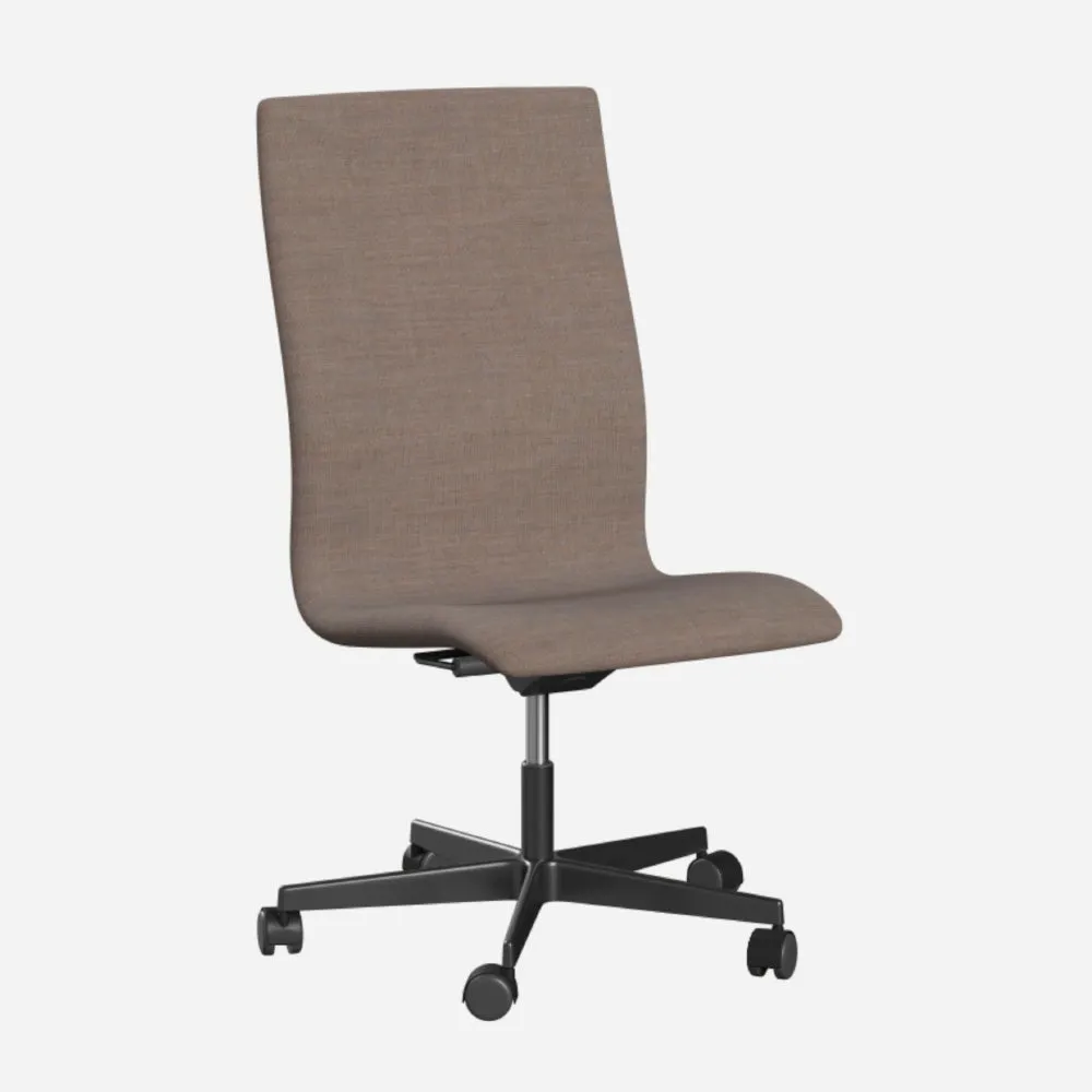 Fritz Hansen Oxford™ Office Chair Upholstered With Wheels