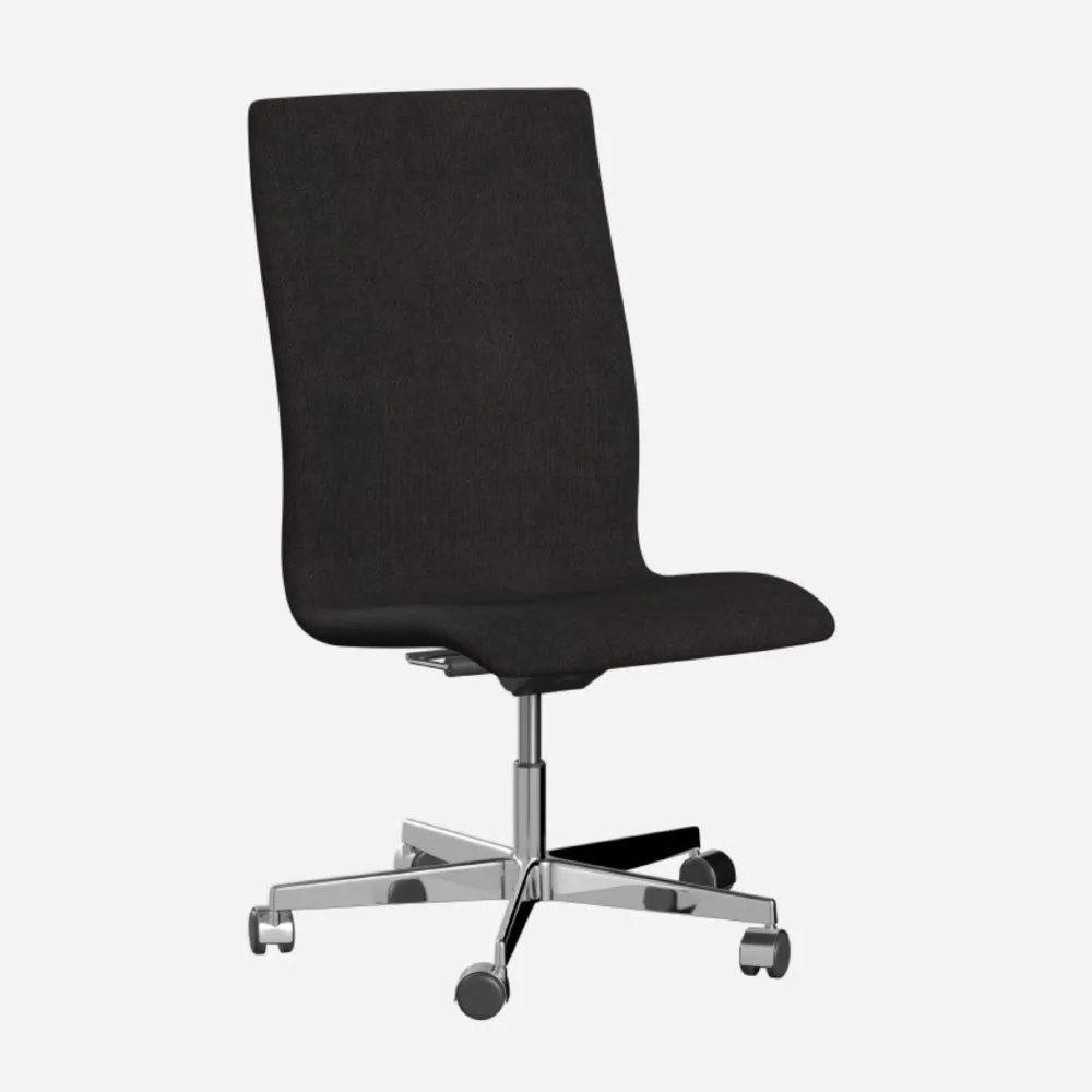 Fritz Hansen Oxford™ Office Chair Upholstered With Wheels