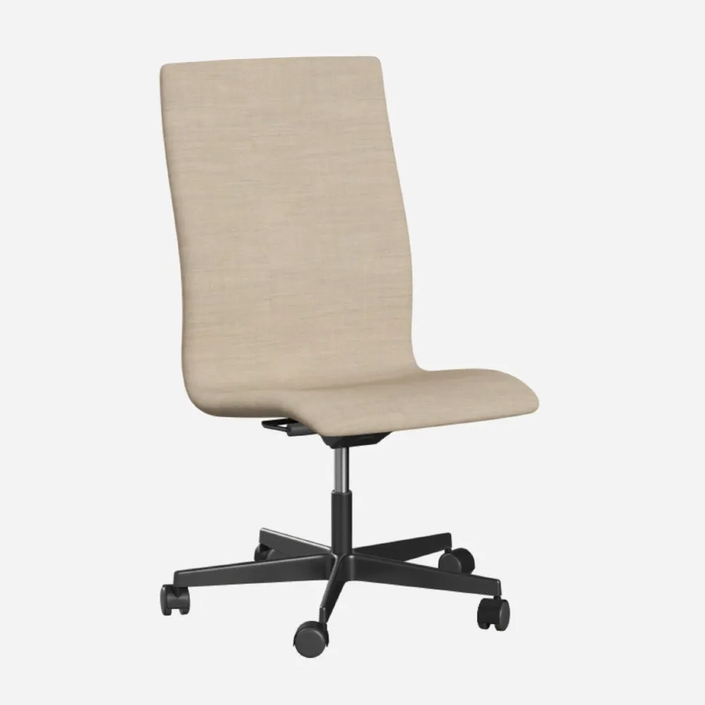 Fritz Hansen Oxford™ Office Chair Upholstered With Wheels