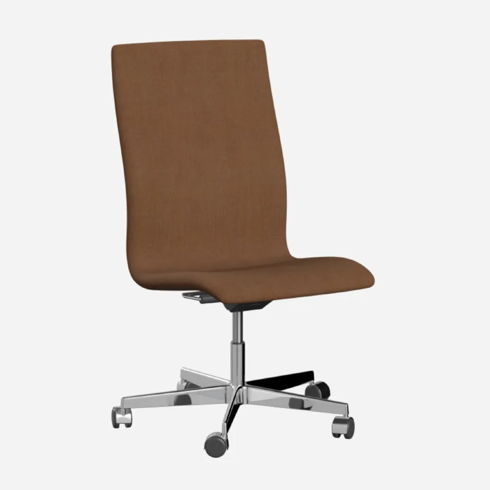 Fritz Hansen Oxford™ Office Chair Upholstered With Wheels