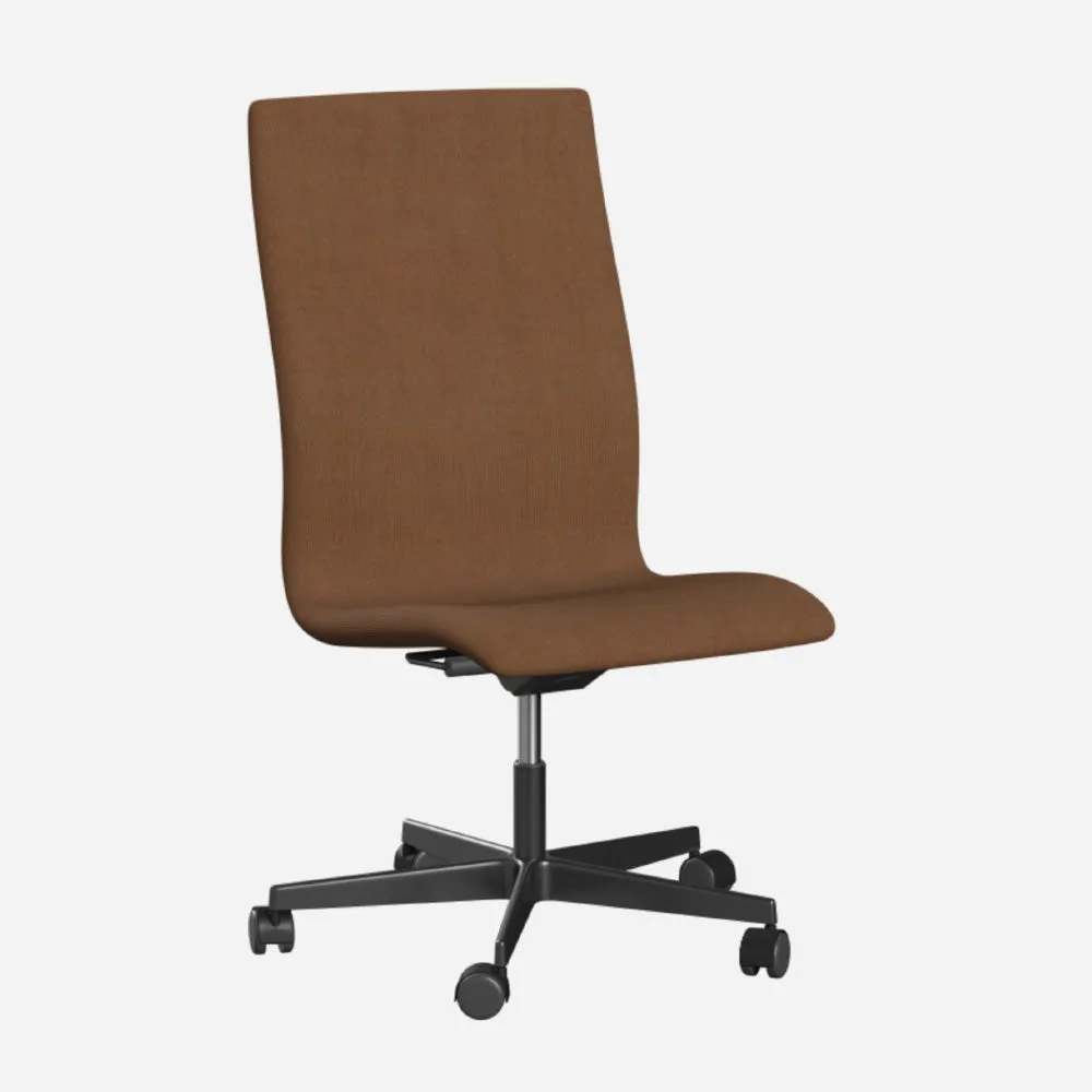 Fritz Hansen Oxford™ Office Chair Upholstered With Wheels