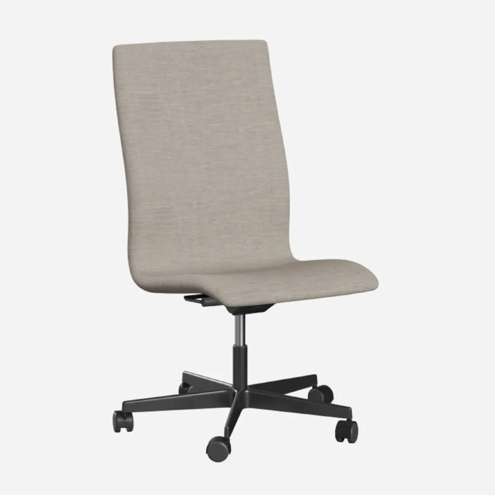 Fritz Hansen Oxford™ Office Chair Upholstered With Wheels