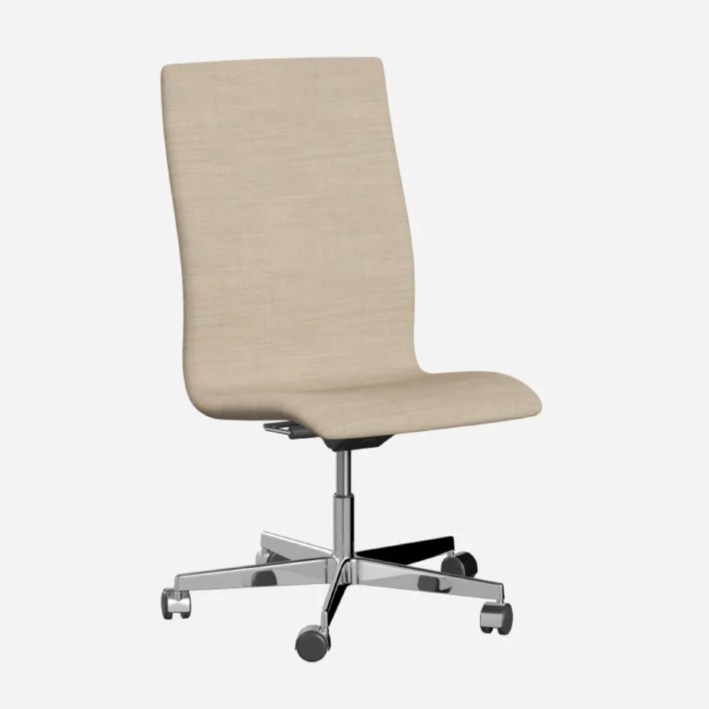 Fritz Hansen Oxford™ Office Chair Upholstered With Wheels