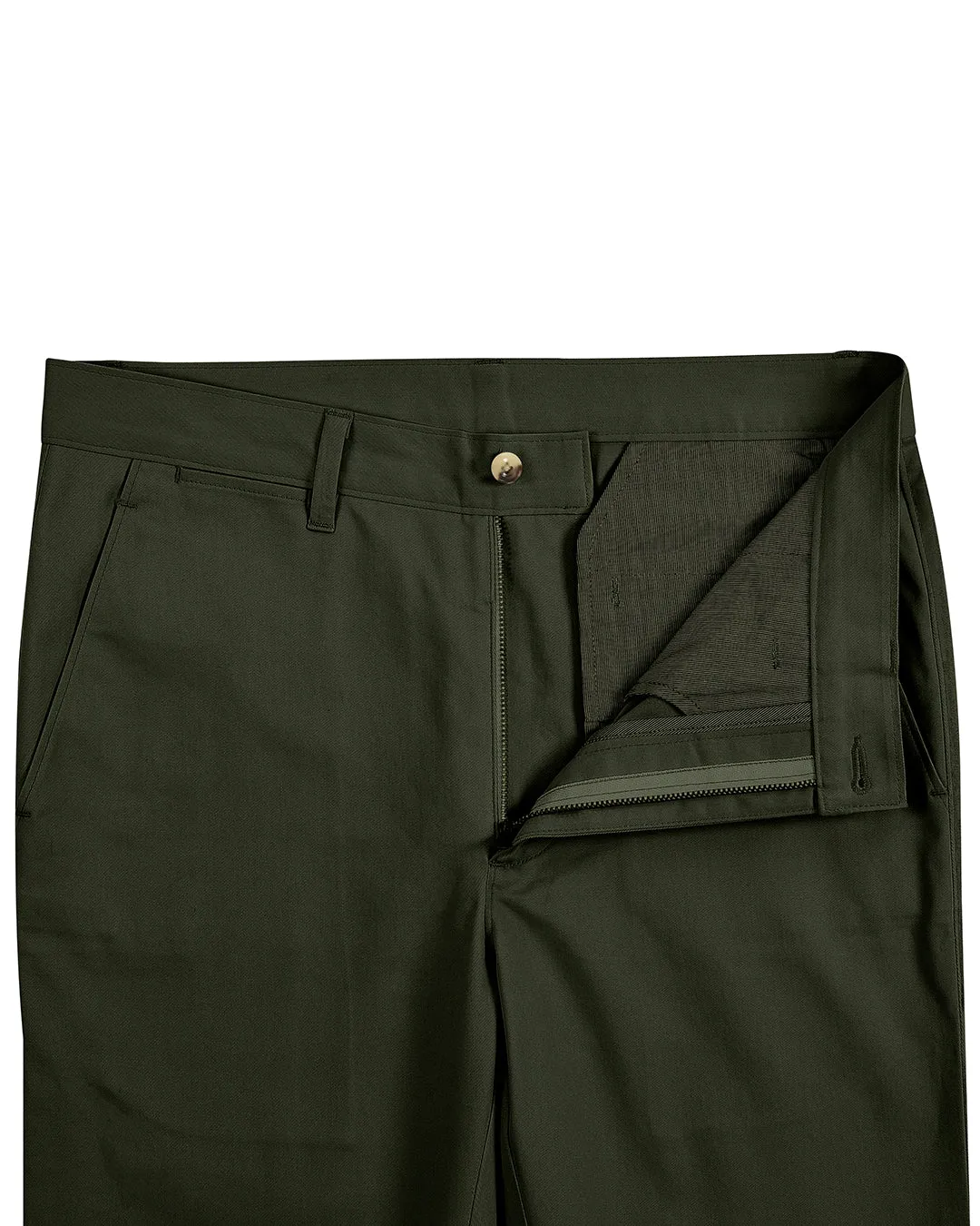 Genoa Chino Pant Olive Green