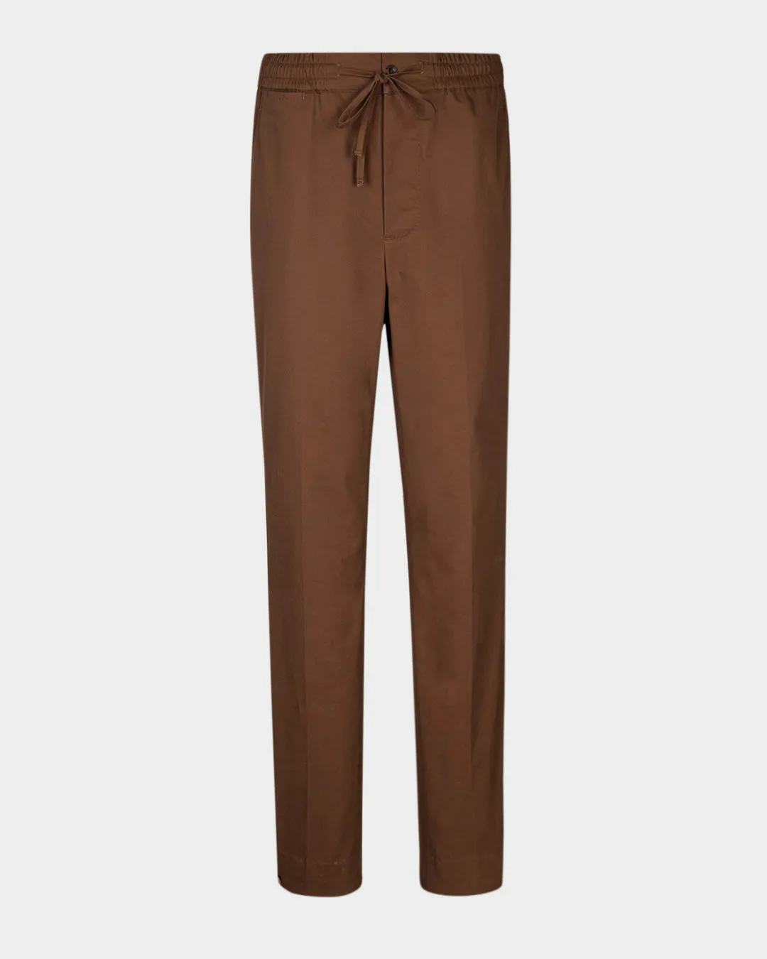 Genoa Coffee Brown Drawstring Pant