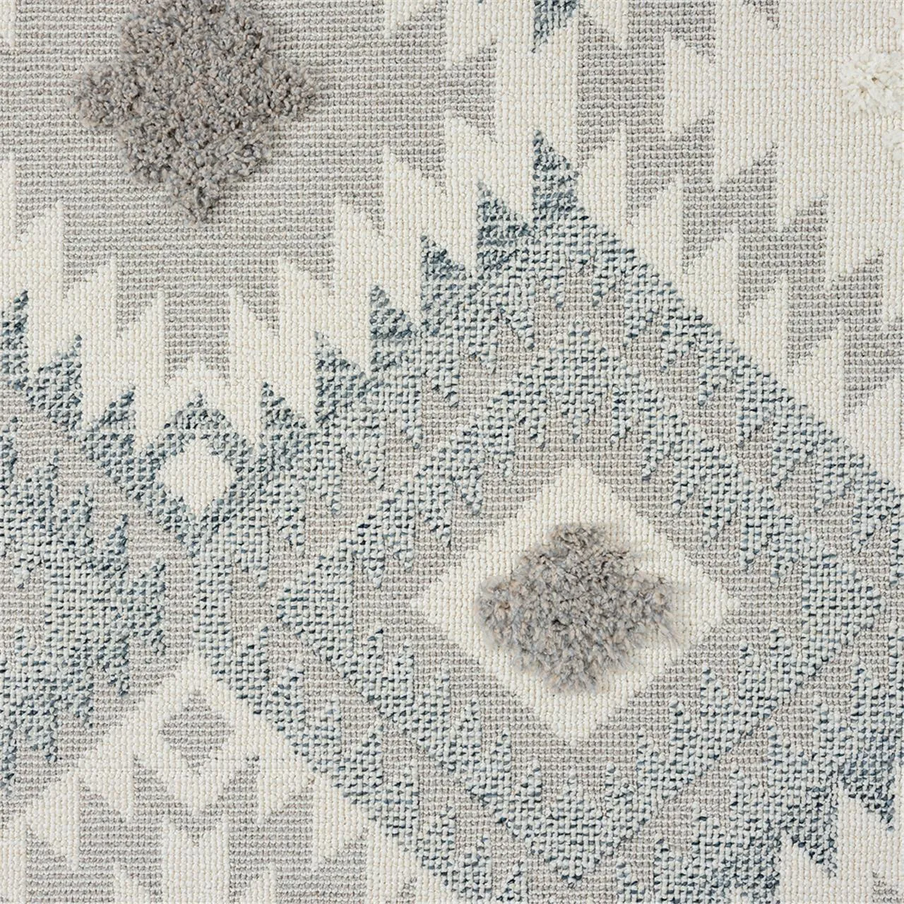 Geometric Design Turkish Rug 543 Pebble