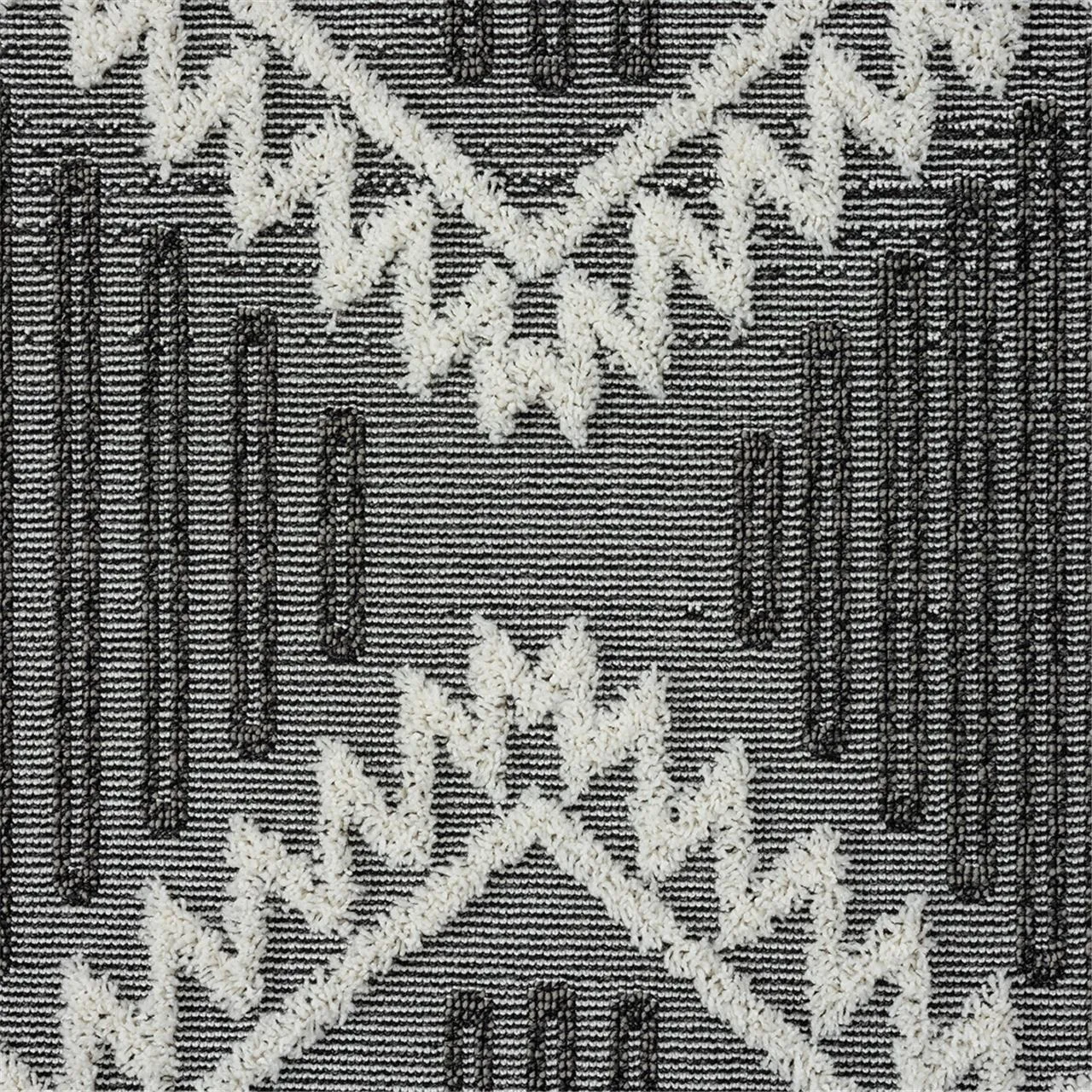 Geometric Design Turkish Rug 544 Ash