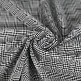 Grey Prince of Wales Poplin 98931