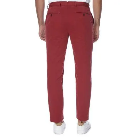 HACKETT London Red Kensington Slim Boys/Mens Chino Trousers