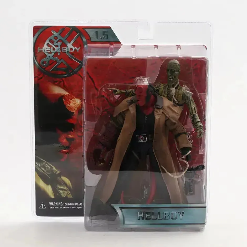 Hellboy Mezco Trench Coat Figurine (18 cm)