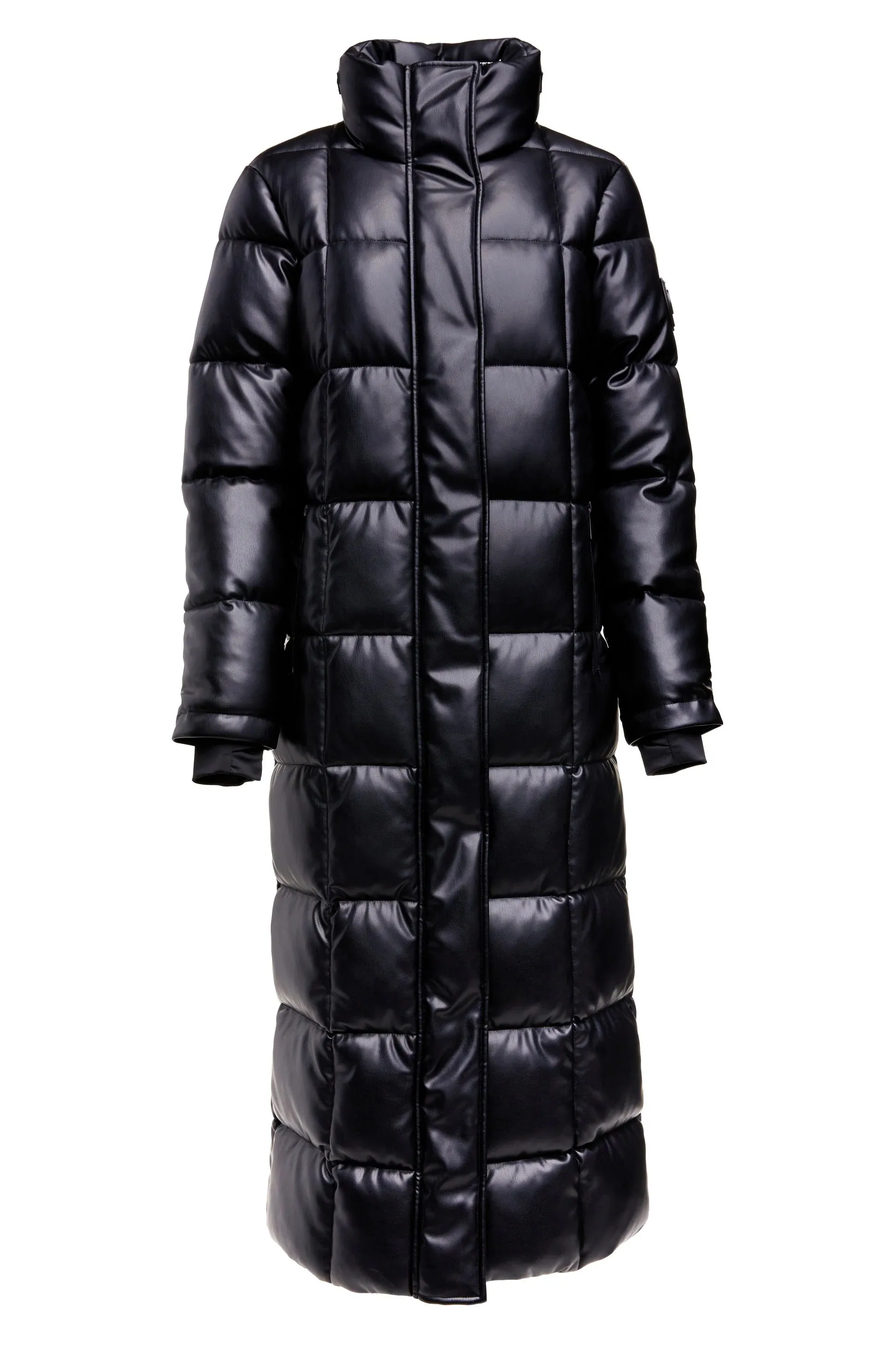 Holland Cooper Crawford Longline Coat in Black