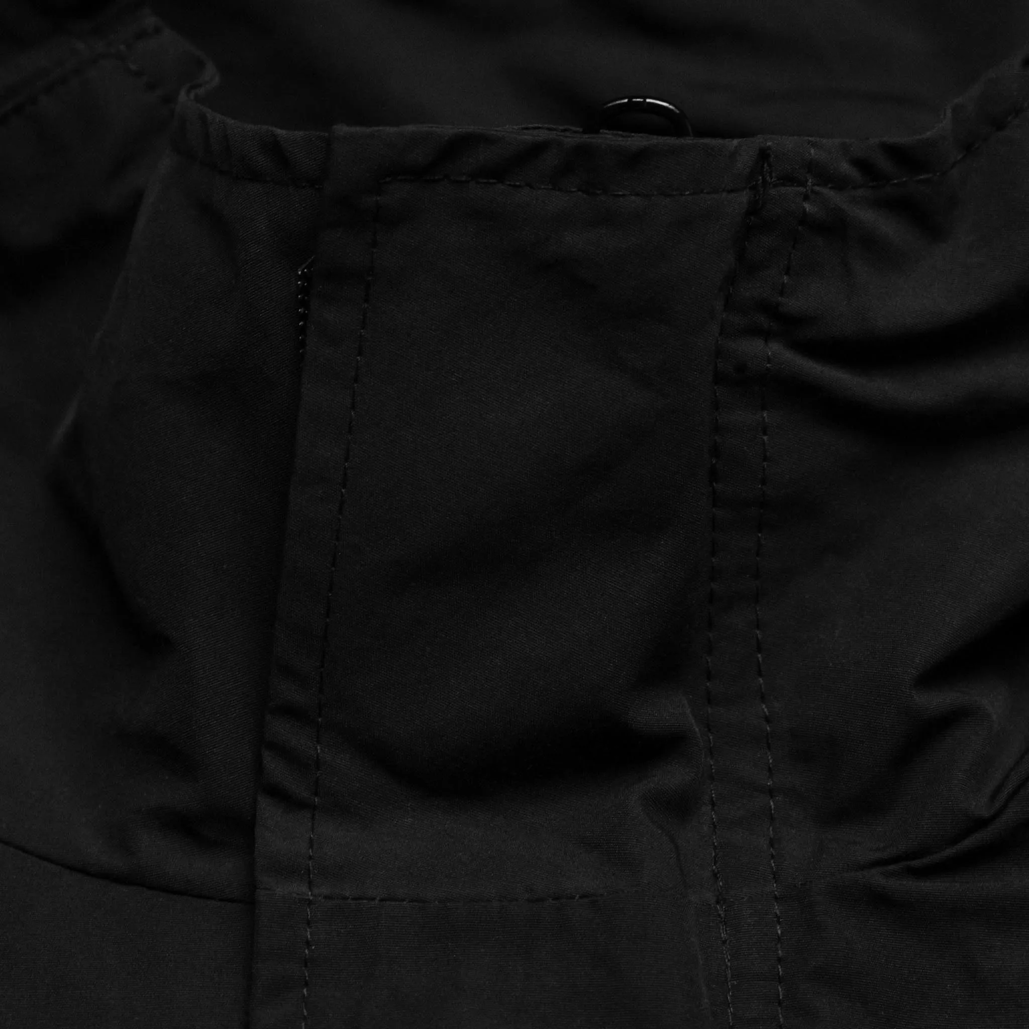 HOMME  Cargo Pocket Trench Coat Black