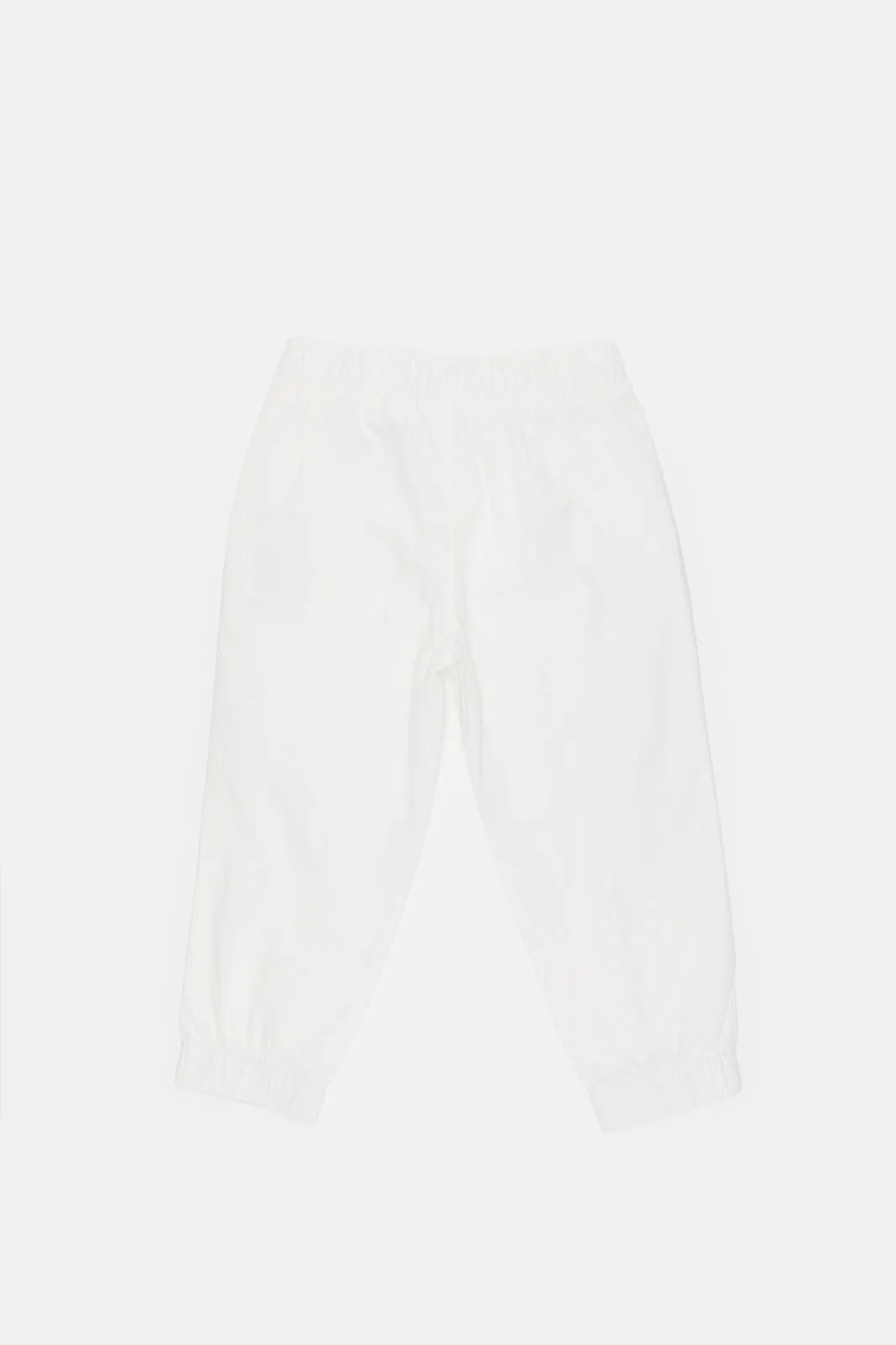 Infant Boys White Twill Chino Jogger