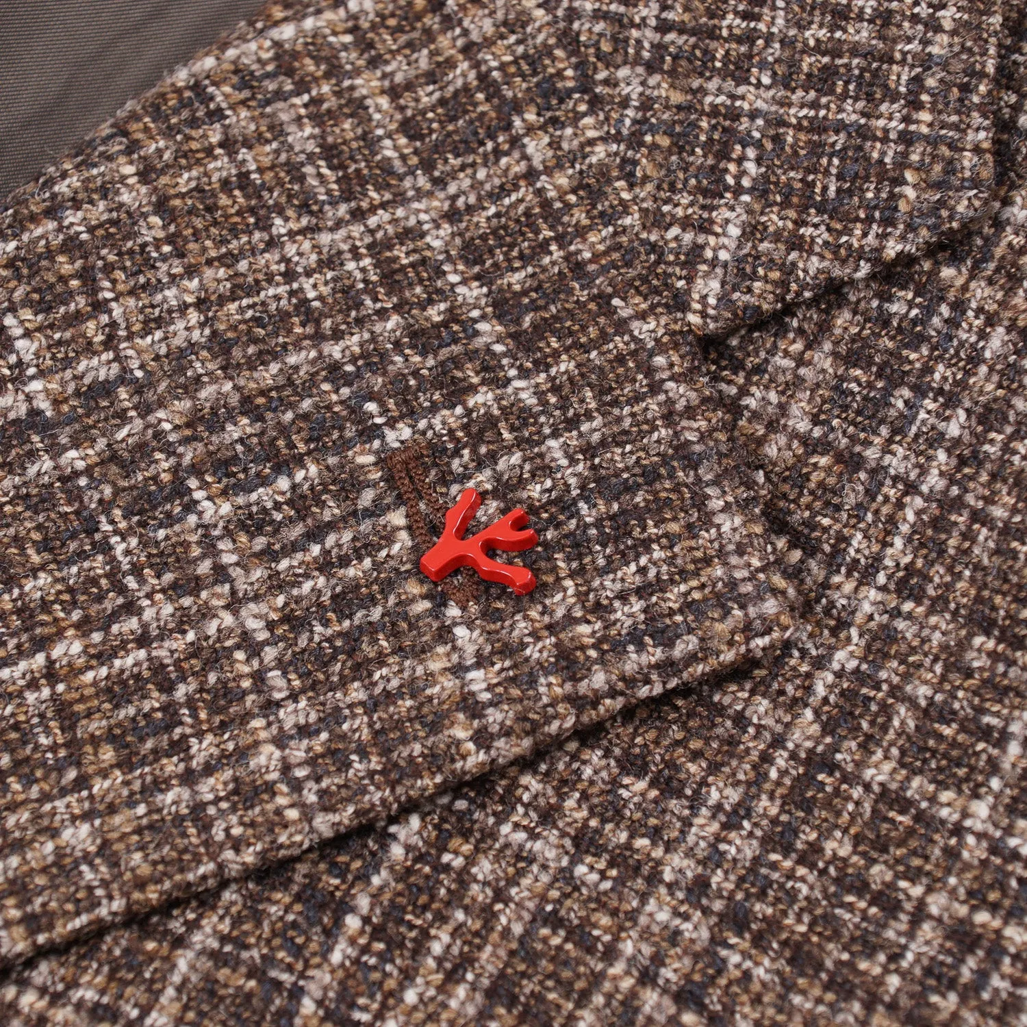 Isaia Textured Wool and Silk Sport Coat