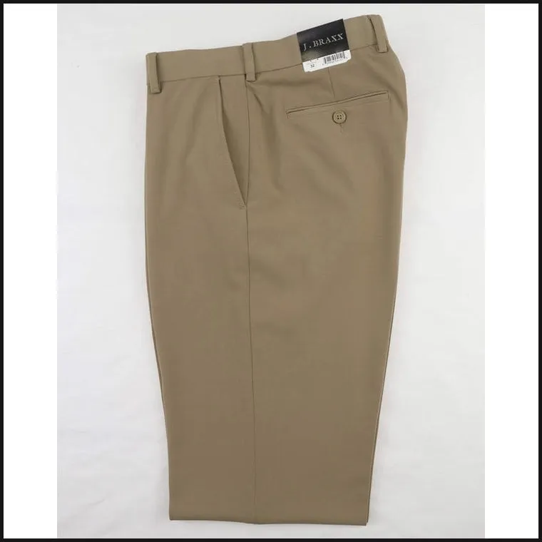 J.BRAXX Modern Fit Chino Dress Pants