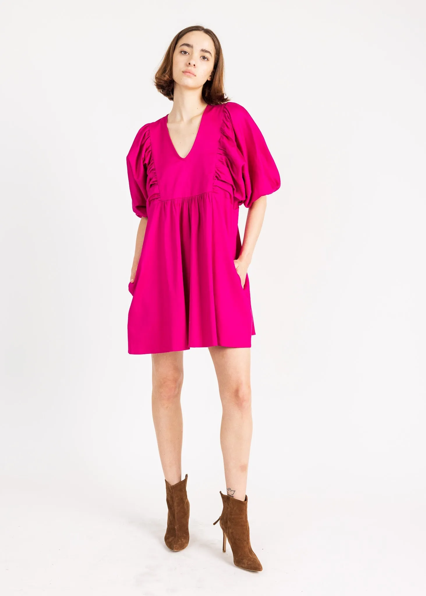 JULES MINI DRESS cotton