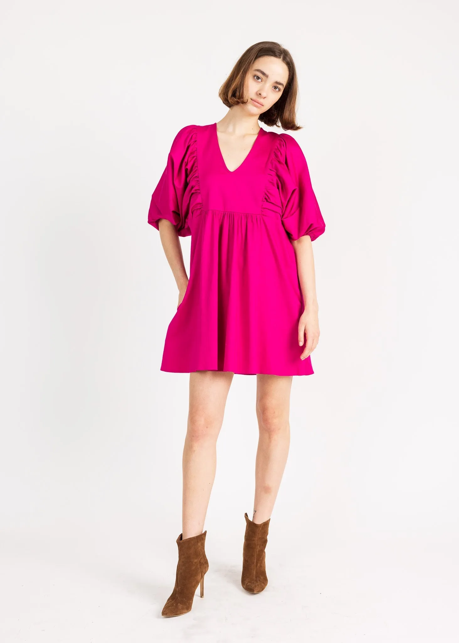 JULES MINI DRESS cotton