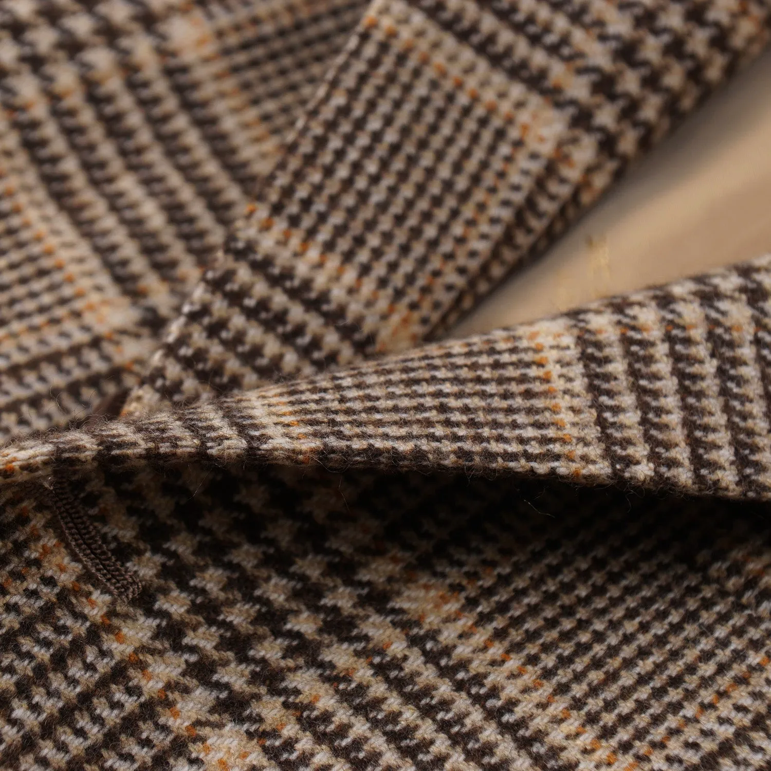 Kiton Layered Check Cashmere Sport Coat