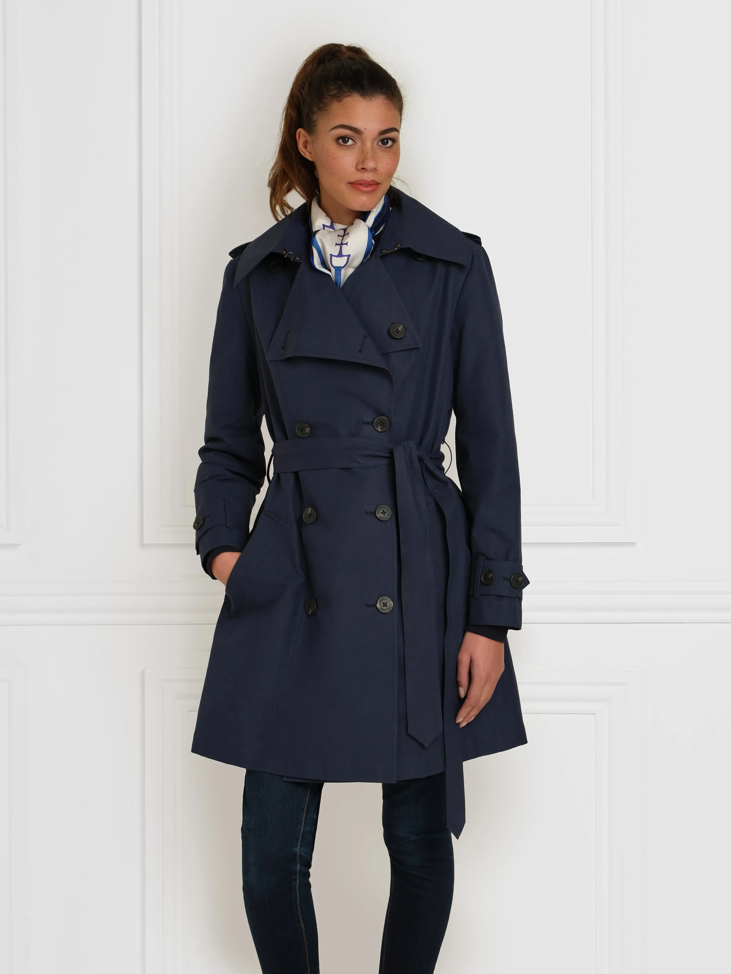 Kitty Trench - Navy