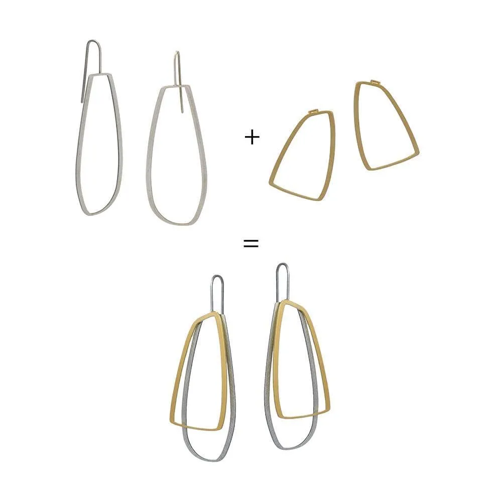 Large Outline Earrings