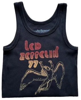 Led Zeppelin Crop Tank Top