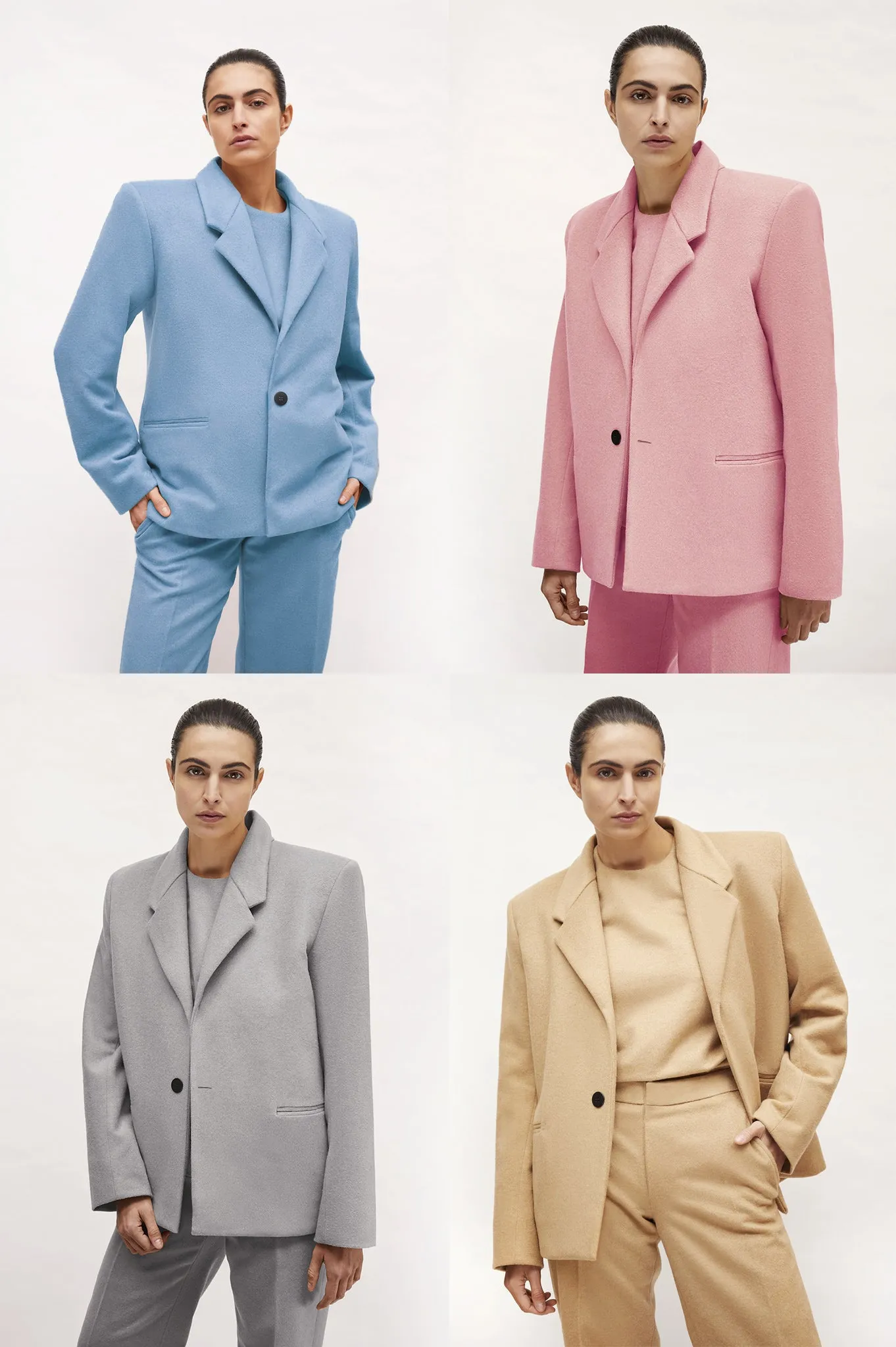 Light Blue or Pale Pink "Dick Tracy" 3-Piece Suit