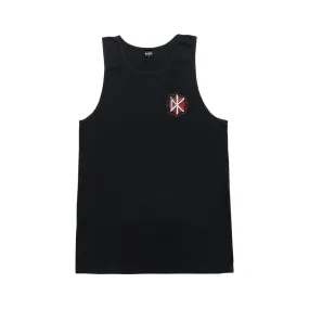 LOSER MACHINE PUNK PATCH STOCK TANK BLACK