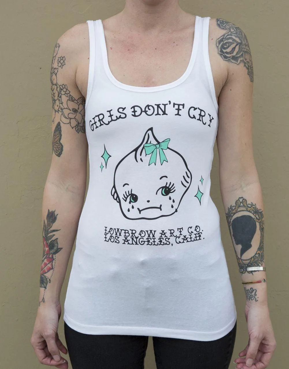 Lowbrow Girls Don’t Cry Womens Tank Top