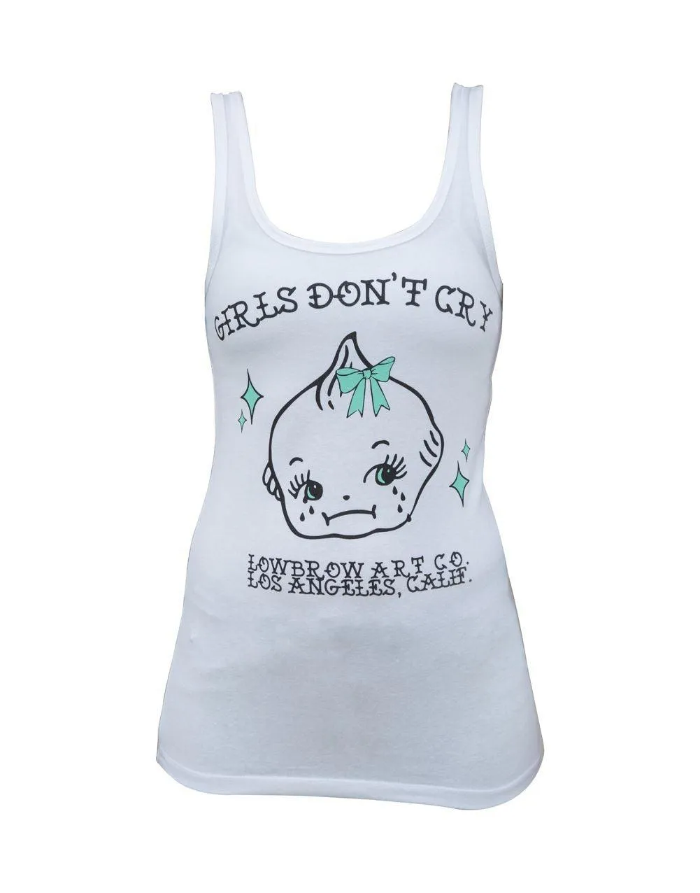 Lowbrow Girls Donâ€™t Cry Womens Tank Top