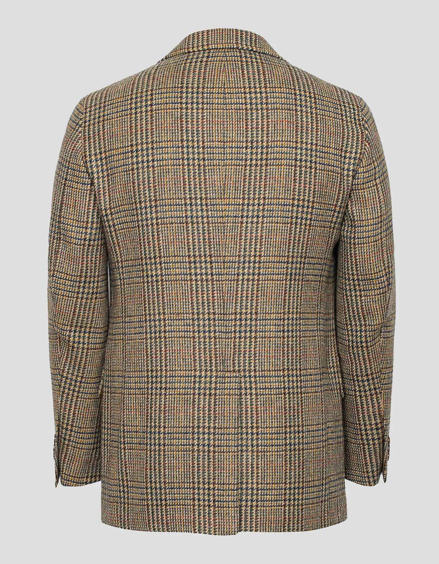 MAGEE TAN PLAID MULTI DECO SPORT COAT - MTO