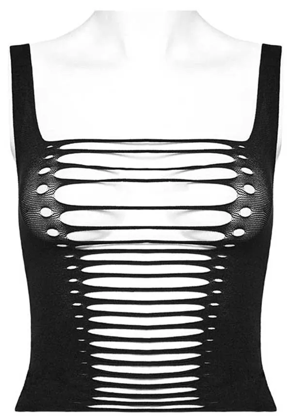 Maia | SLASHED TANK TOP