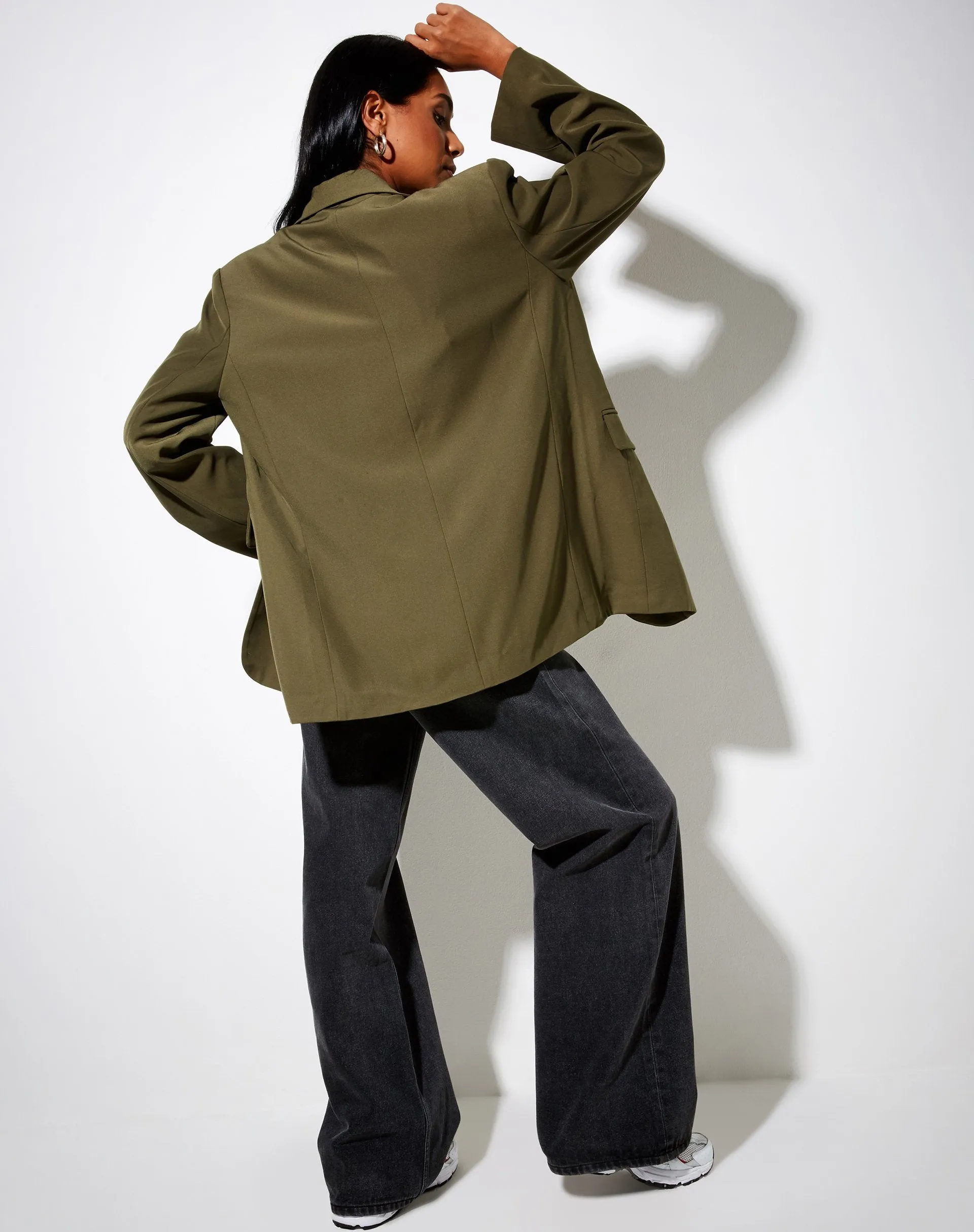 Maiwa Blazer in Khaki