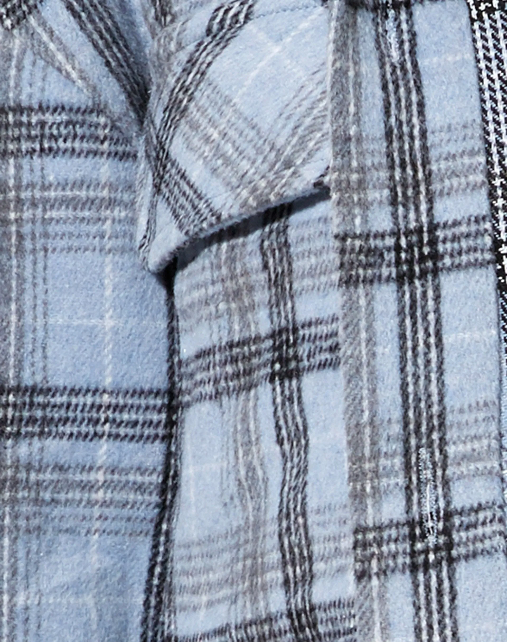 Marcella Shirt in Blue and Black Check