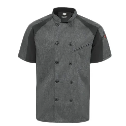 MEN'S AIRFLOW RAGLAN CHEF COAT WITH OILBLOK