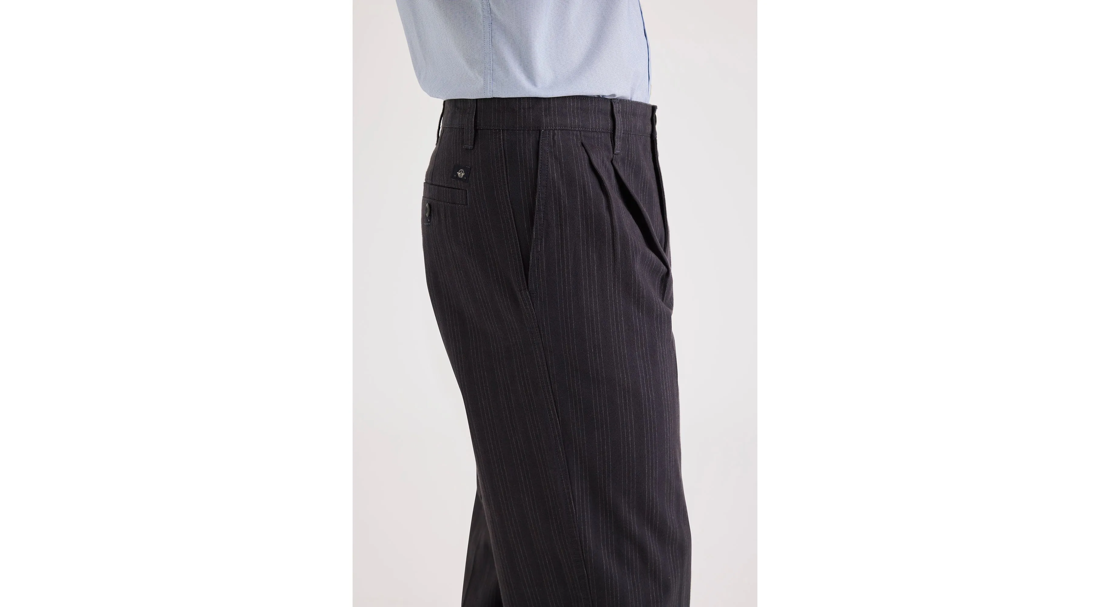 Men's Loose Fit Pleated Original Chino Pants