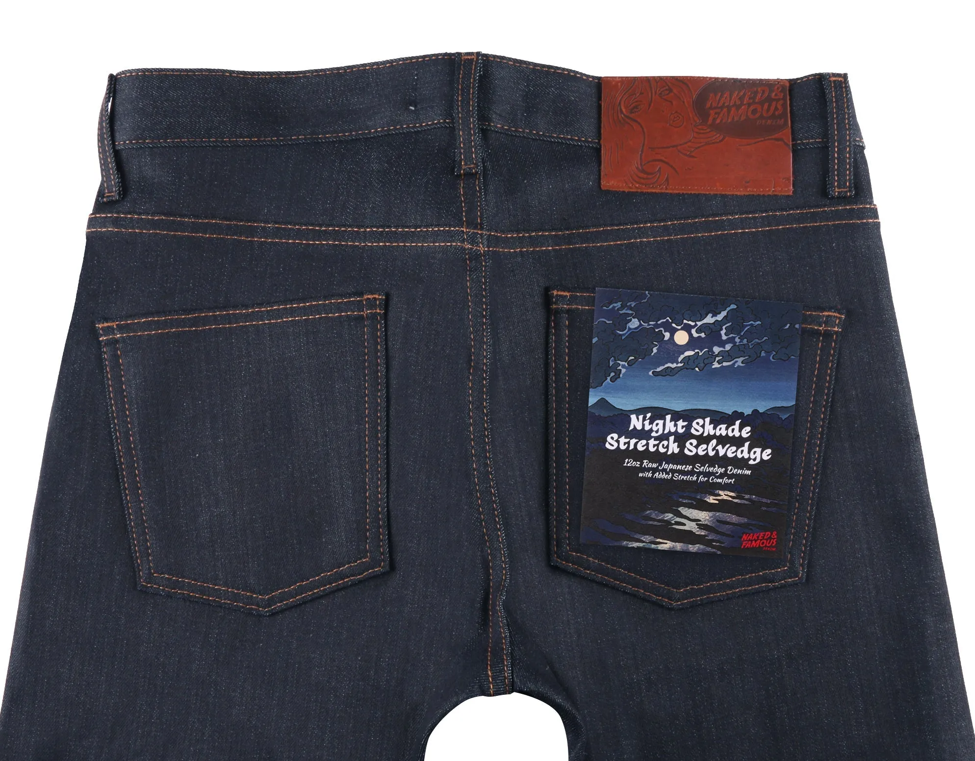 Naked & Famous - Super Guy - Night Shade Stretch Selvedge