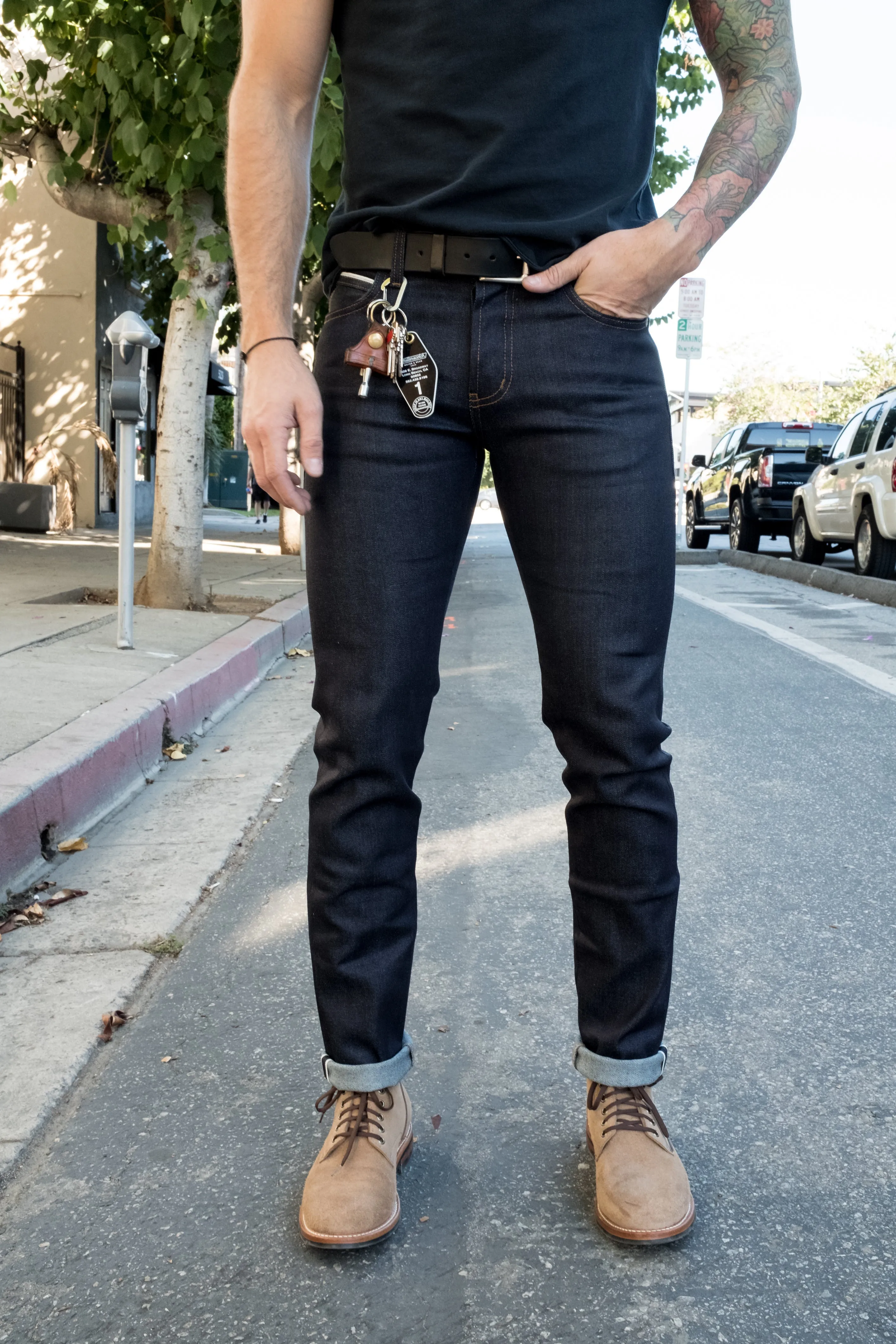 Naked & Famous - Super Guy - Night Shade Stretch Selvedge