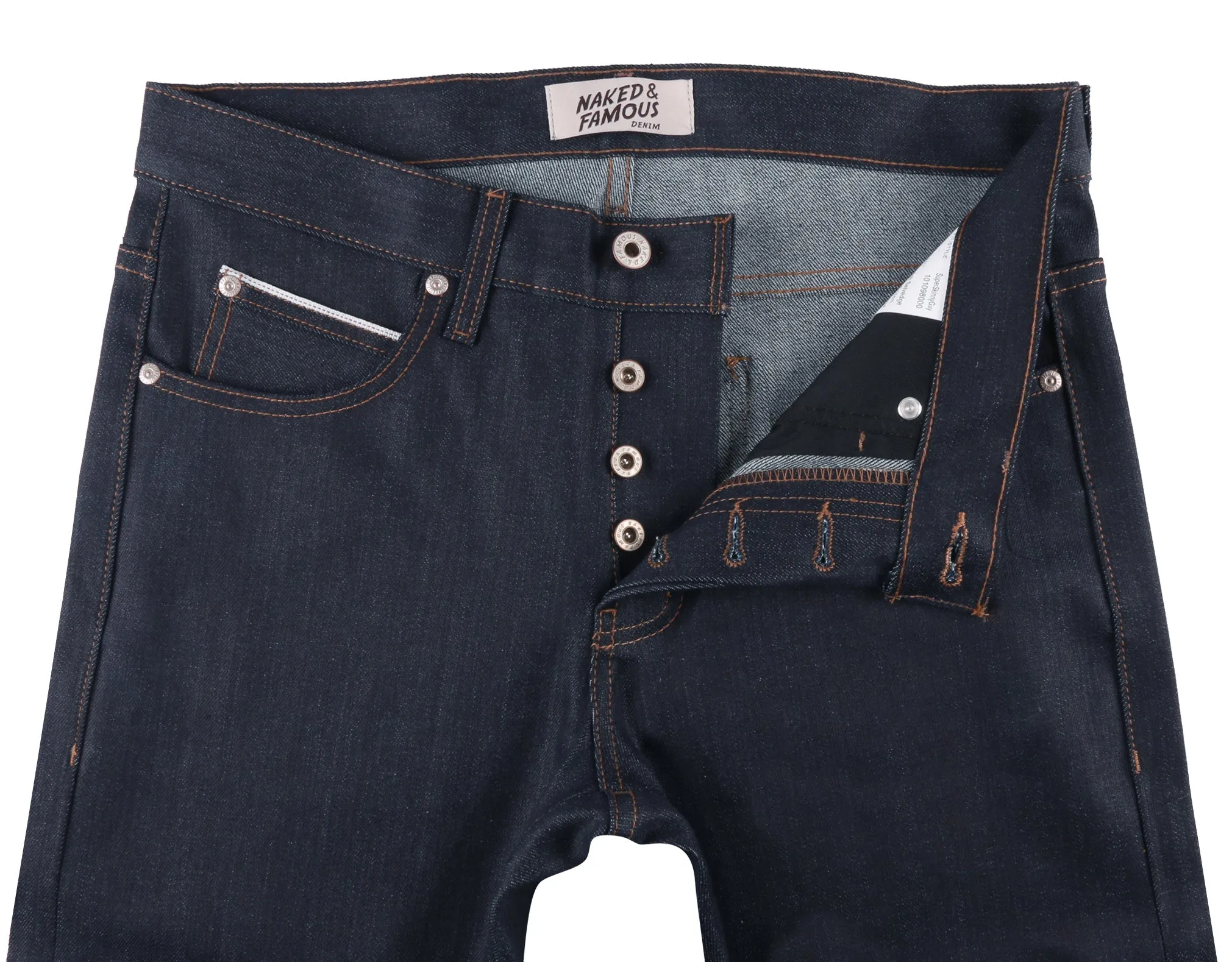 Naked & Famous - Super Guy - Night Shade Stretch Selvedge