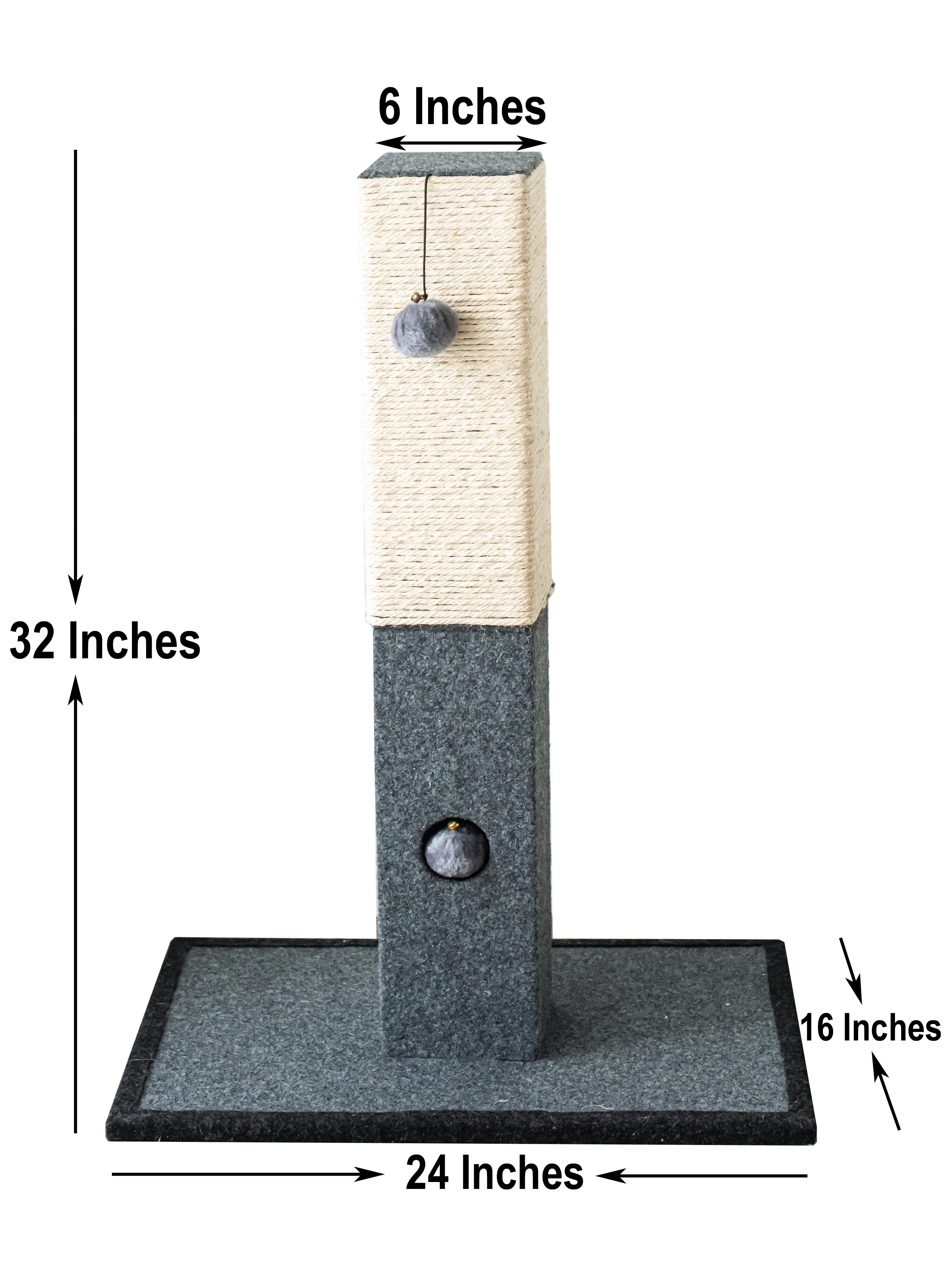 Natural Minimalist Cat Scratching Post