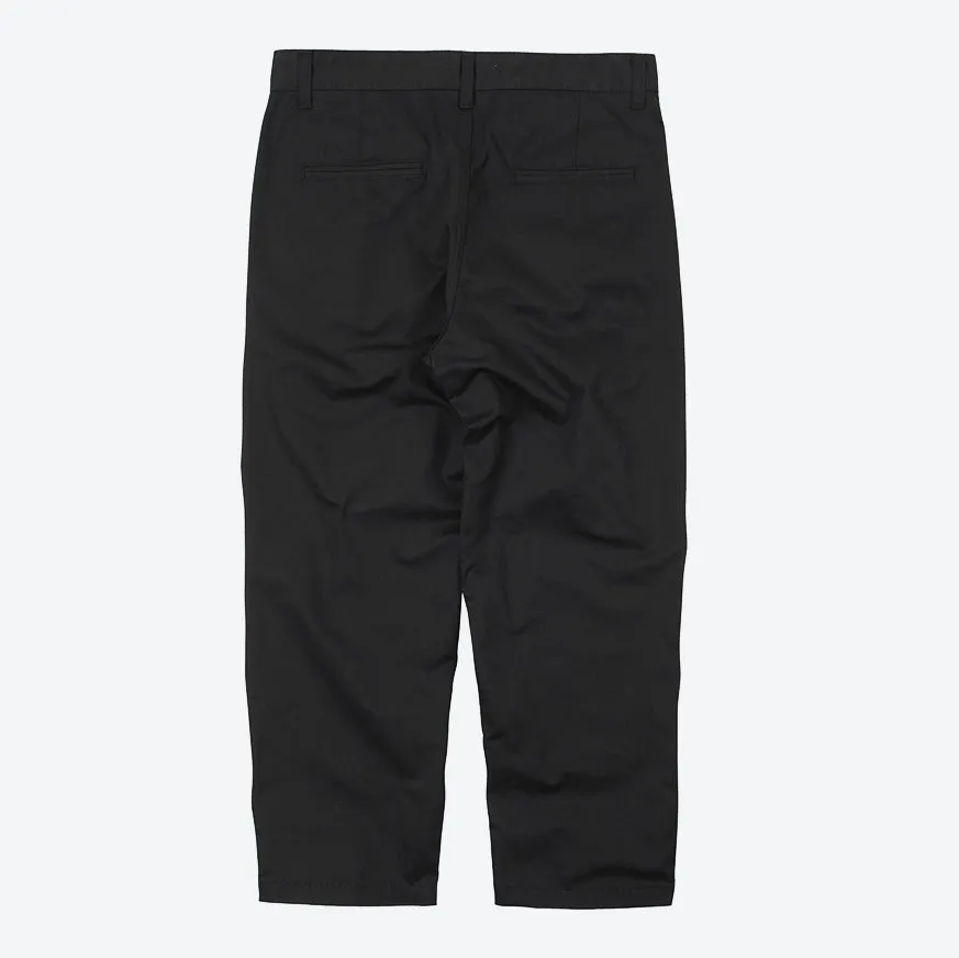 OG HAWORTH ONE TUCK PANTS - BLACK