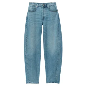 Oversized Low Rise Jean In Recycled Denim