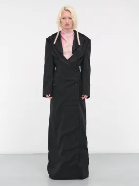 Paneled Trench Coat (LEBOSHI1-BLACK)