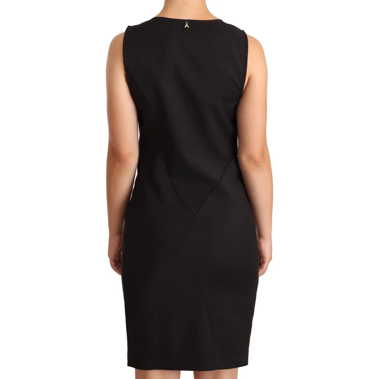 Patrizia Pepe Elegant Sleeveless Sheath Knee Dress