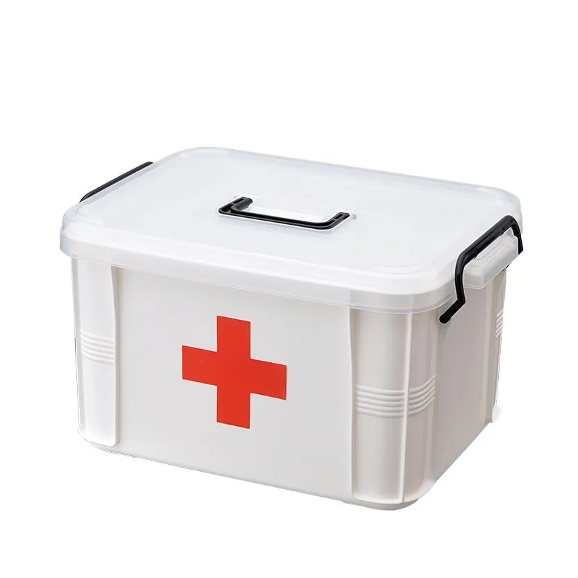 Plastic Multi-Layer First Aid Box