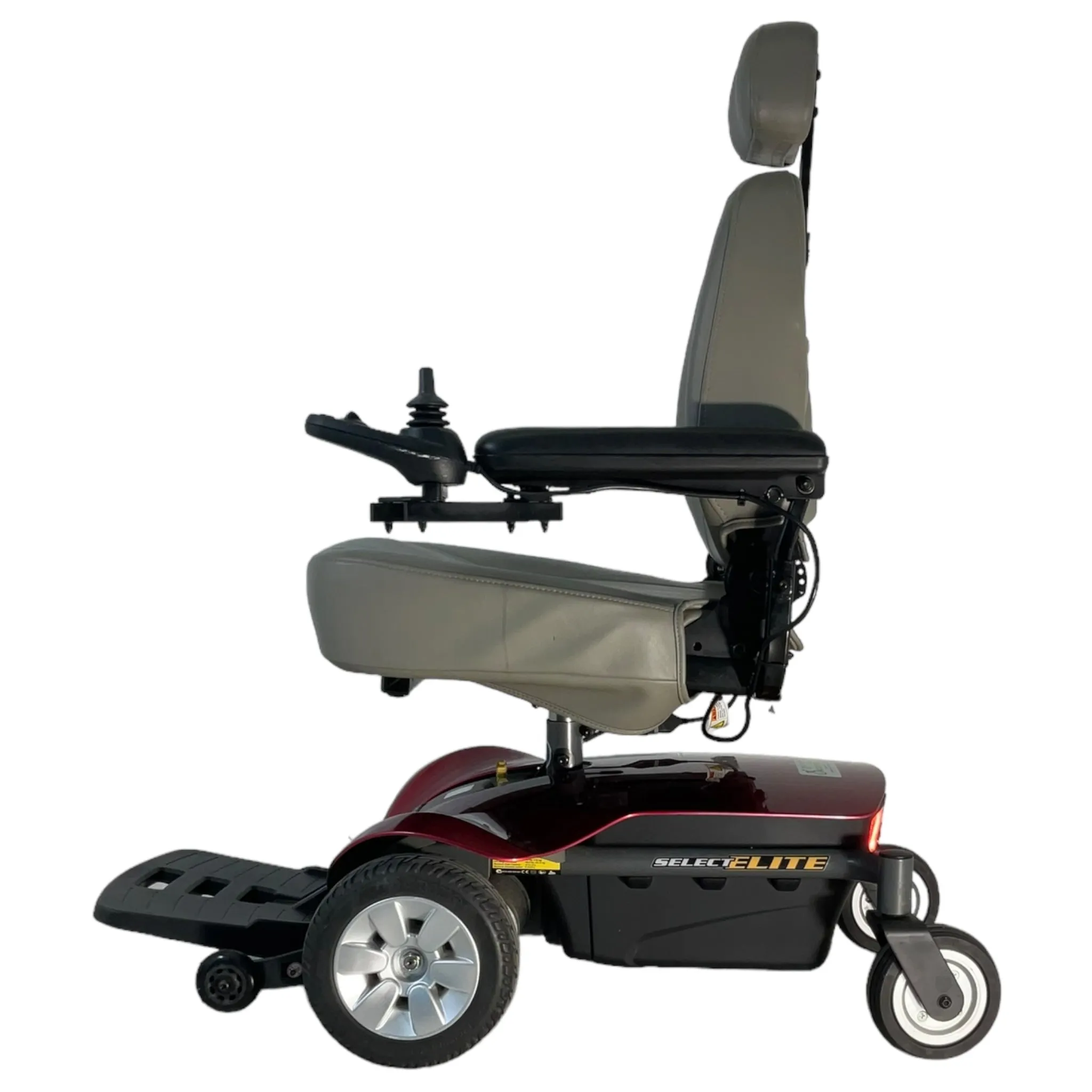 Pride Mobility Jazzy Select Elite Power Chair | 18 x 18 inch Seat | Swiveling & Folding Seat